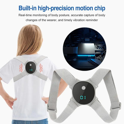 Smart Adjustable Anglel Posture Corrector Hunchback Posture Brace Corrector Shoulder Training Belt Correction Spine Back Support